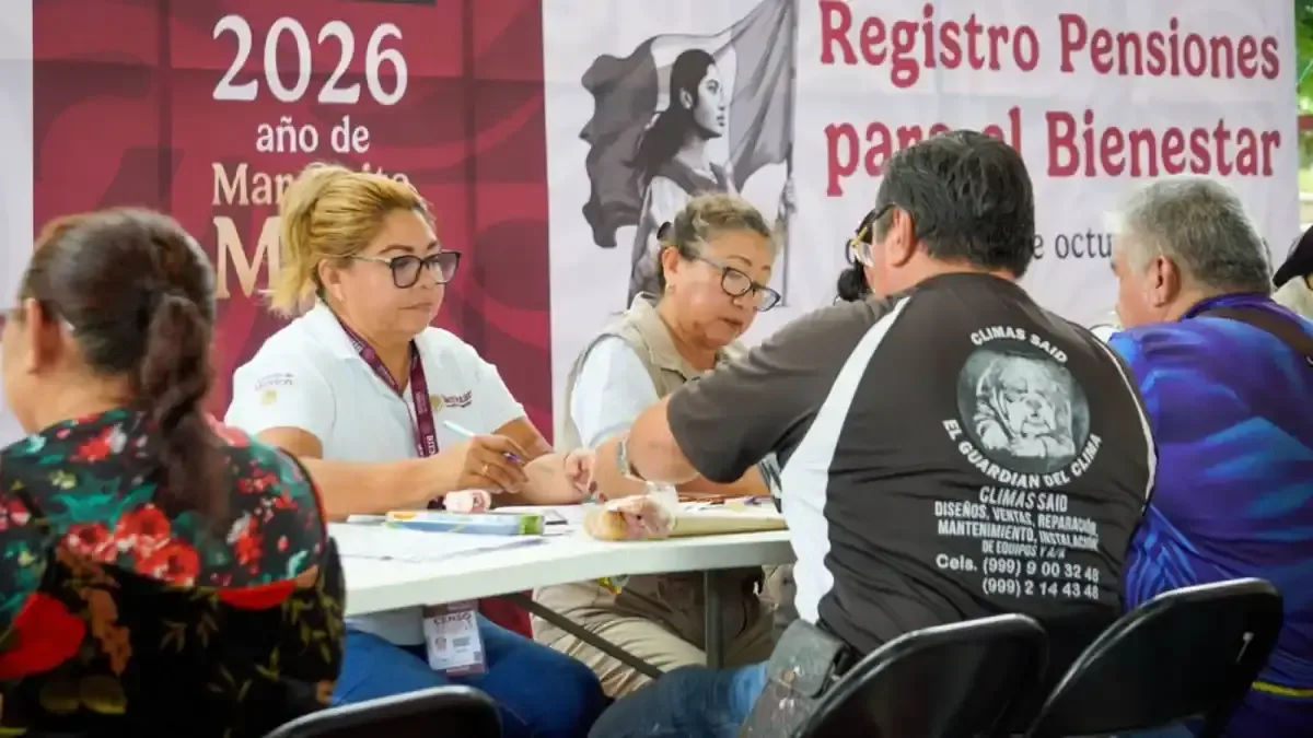 Los interesados en las pensiones podrán registrarse en Mérida y nueve localidades hasta las 16:00 horas.