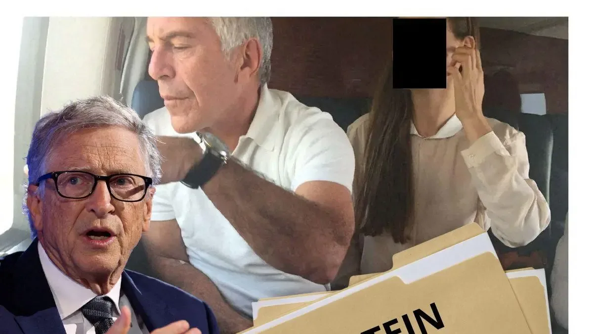 Bill Gates durante la entrevista sobre su relación con Jeffrey Epstein.