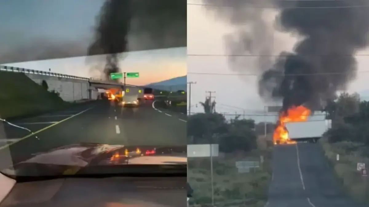 Un operativo militar contra el CJNG provoca violencia y caos en Michoacán.