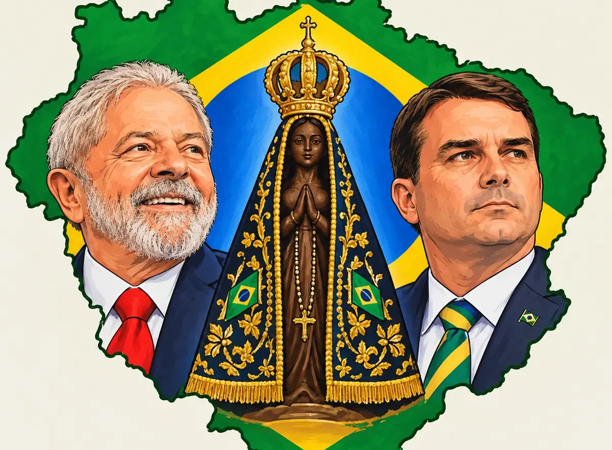 La imagen de la Virgen de Aparecida se convierte en símbolo en la contienda electoral y despierta debates sobre religión en política.