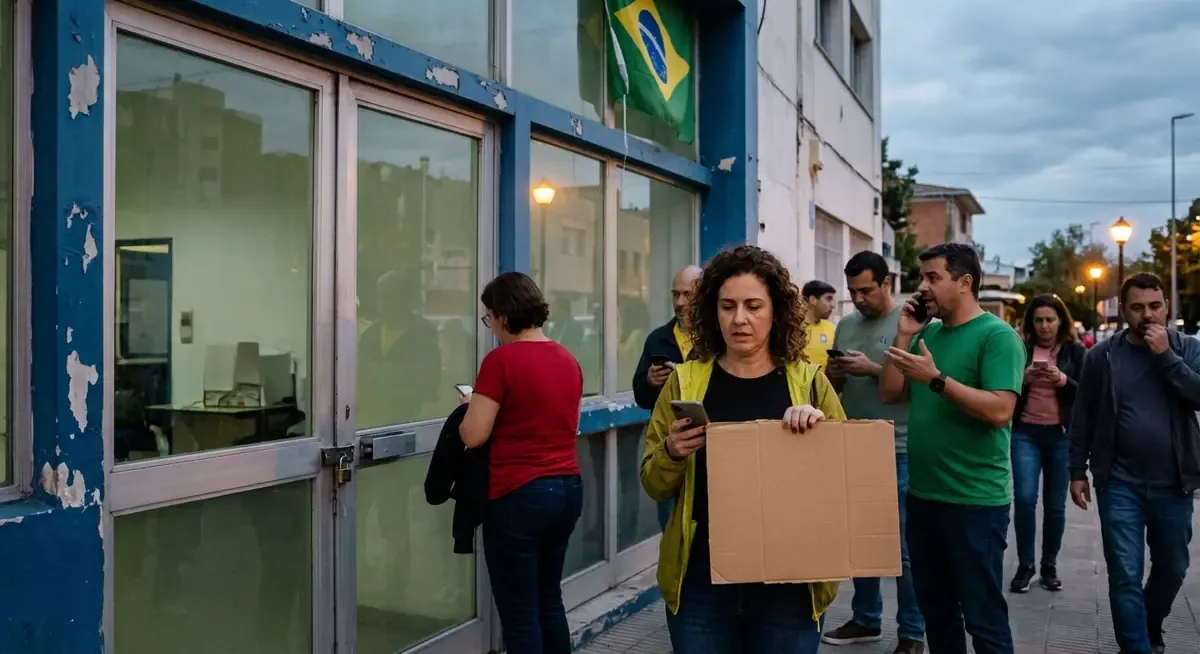 La elección brasileña concluyó con resultados muy parejos y prórroga de votación.