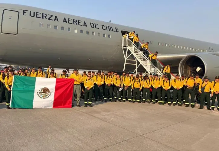 Brigadistas de Quintana Roo listos para apoyar en la lucha contra incendios en Chile.
