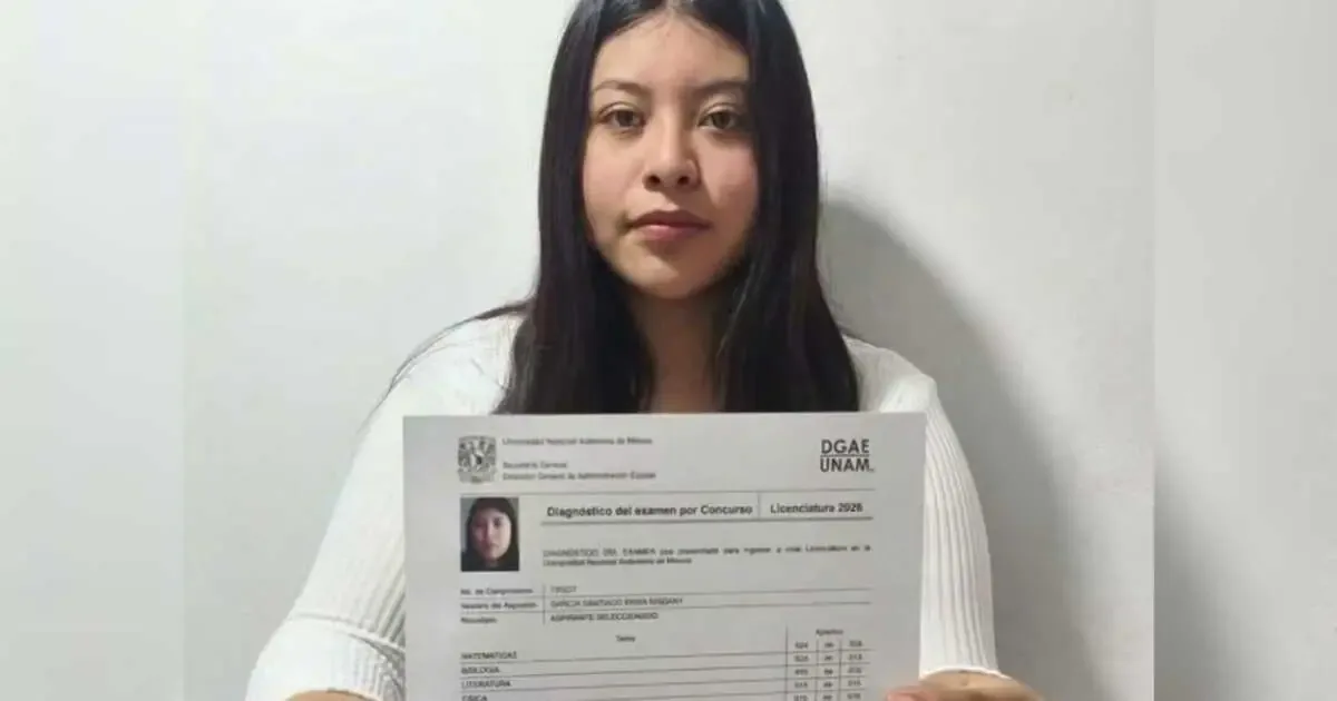 La situación de Brisa García genera controversia en el proceso de admisión de la UNAM.