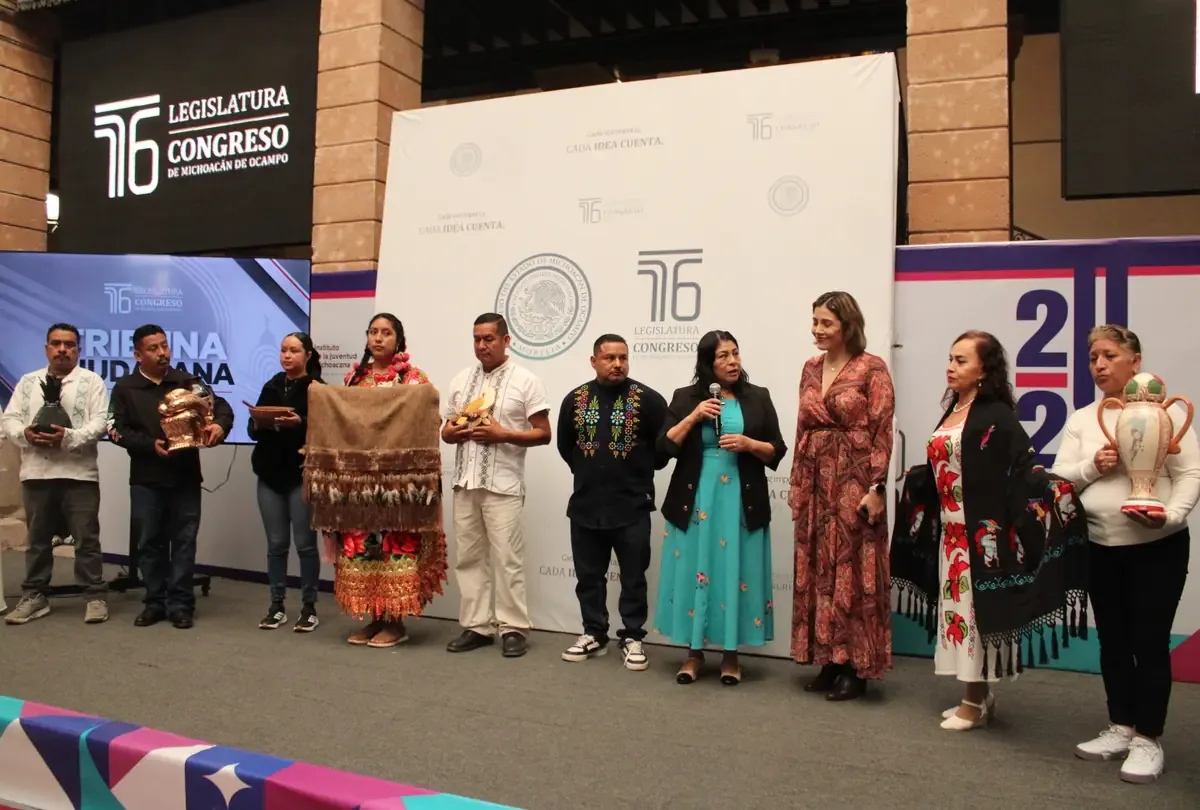 La exposición en el Congreso del Estado busca resaltar la cultura y gastronomía de los pueblos originarios de Michoacán.