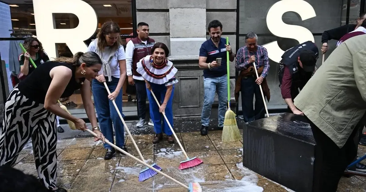 La jefa de Gobierno presenta un plan para recuperar actividad comercial en medio de protestas.