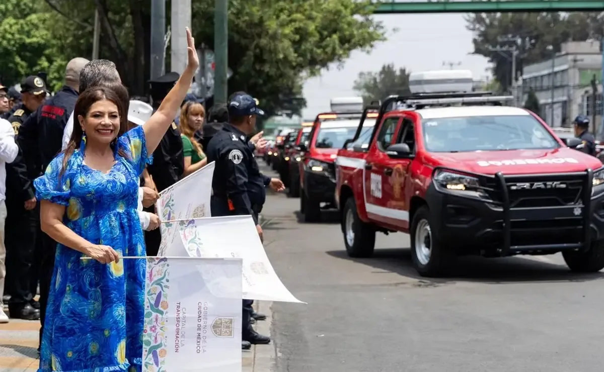 Se incorporan drones y nuevas unidades para mejorar la atención a emergencias en la Ciudad de México.