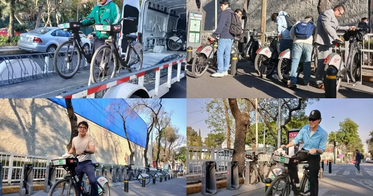 Buenavista recibe miles de ciclistas diariamente gracias a un equipo dedicado.