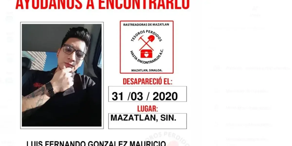 La familia de la víctima solicita apoyo para localizarlo tras tres años de incertidumbre.