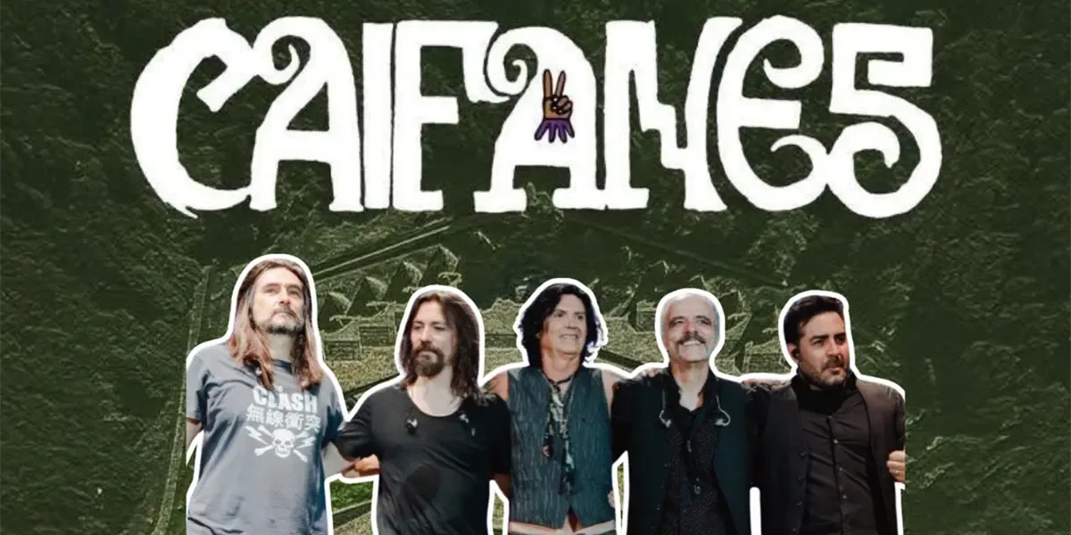 "Caifanes se presentará en un concierto único en el Centro Ceremonial Otomí."
