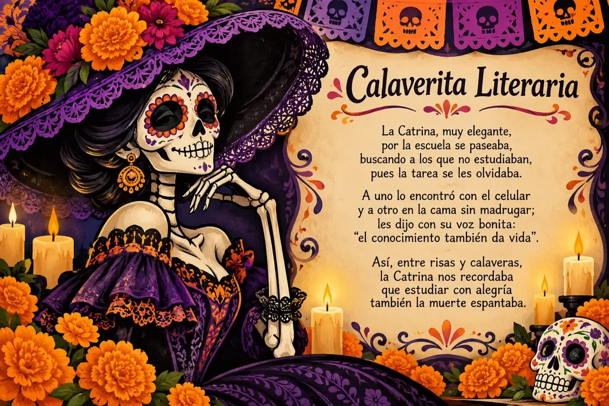 Esta tradición literaria, que personifica a la muerte con humor, refleja la cultura viva de México desde hace más de 200 años.