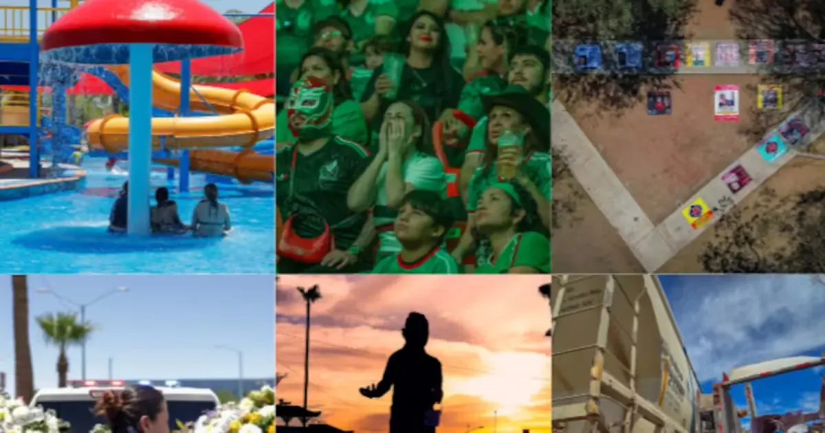 La ciudad enfrenta altas temperaturas y momentos de esperanza, pero también violencia y tristeza.