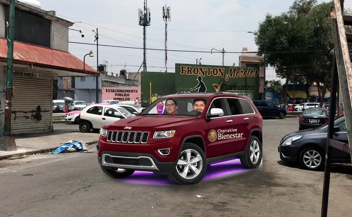 Camionetas Chairokee adquiridas por la Suprema Corte de Justicia de la Nación.
