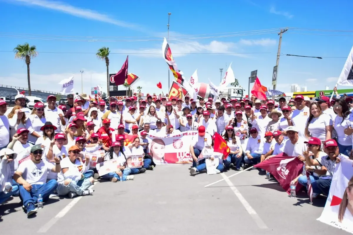 Los candidatos recorren la ciudad para promover la participación electoral antes del 7 de junio.