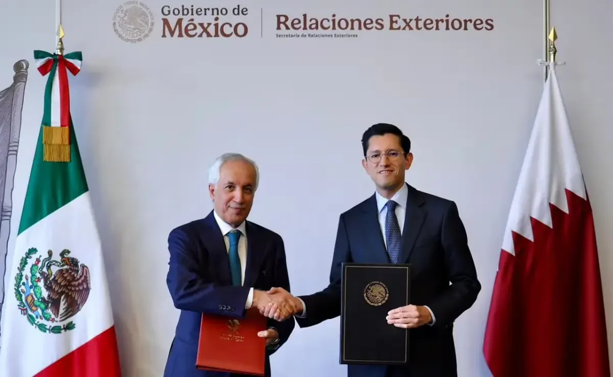 La reunión busca expandir la cooperación económica entre México y Qatar.