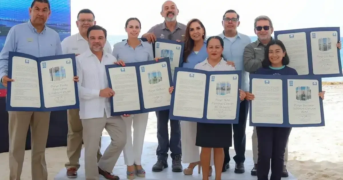 La distinción refuerza el posicionamiento turístico de Cancún y favorece la economía local.