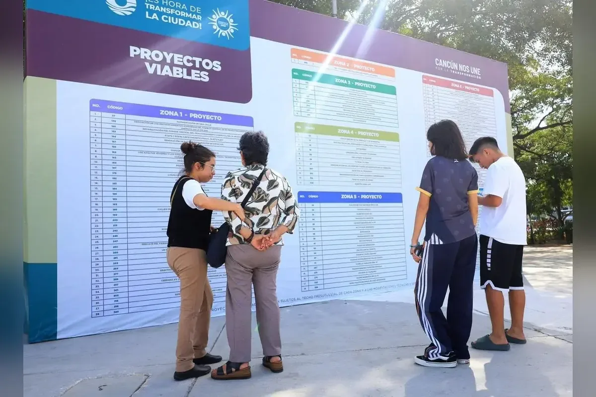 La iniciativa busca fomentar la participación ciudadana en decisiones de infraestructura urbana en Cancún.