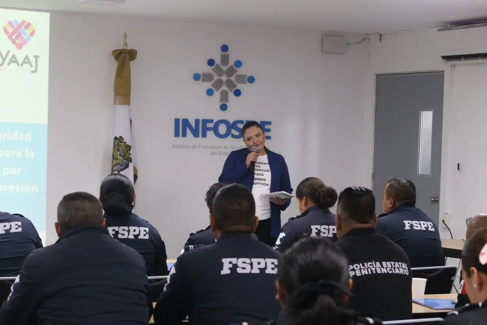 Capacitación a policías en Guanajuato sobre diversidad y derechos humanos.