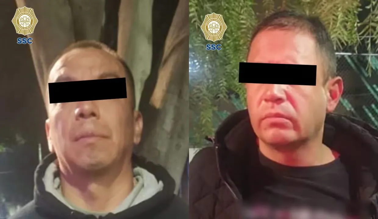 Captura de dos hombres en Iztapalapa por posesión de 30 kilos de marihuana.