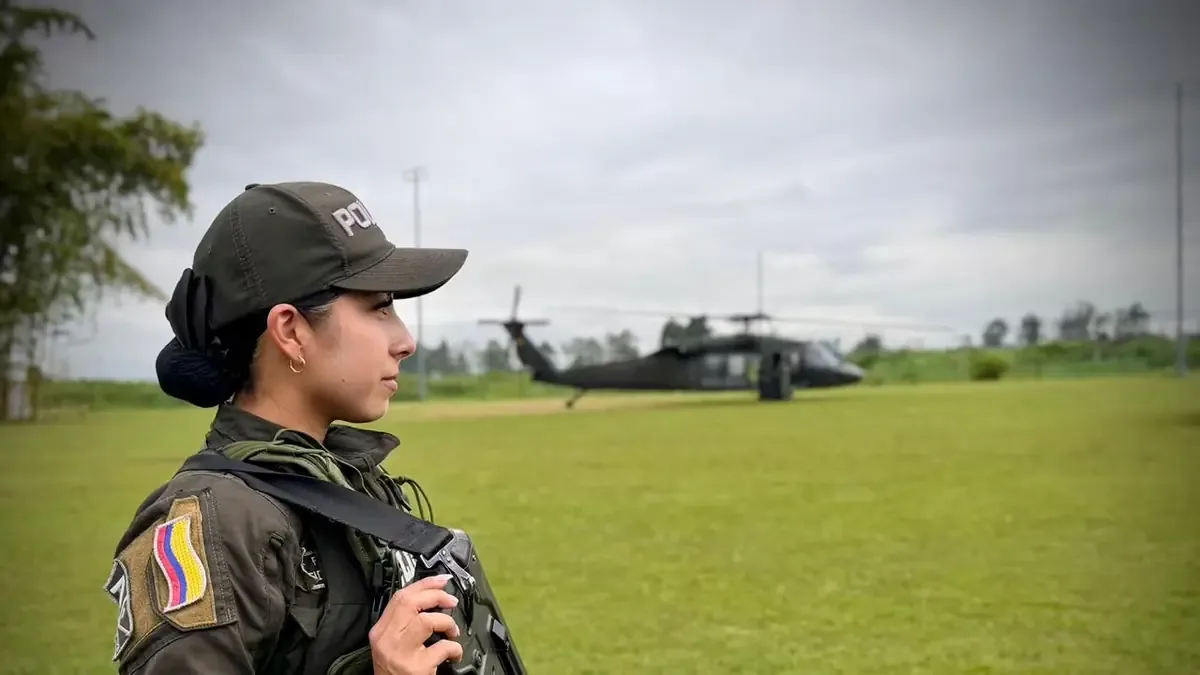 Las autoridades realizan operativos para prevenir delitos durante las elecciones presidenciales en Colombia.
