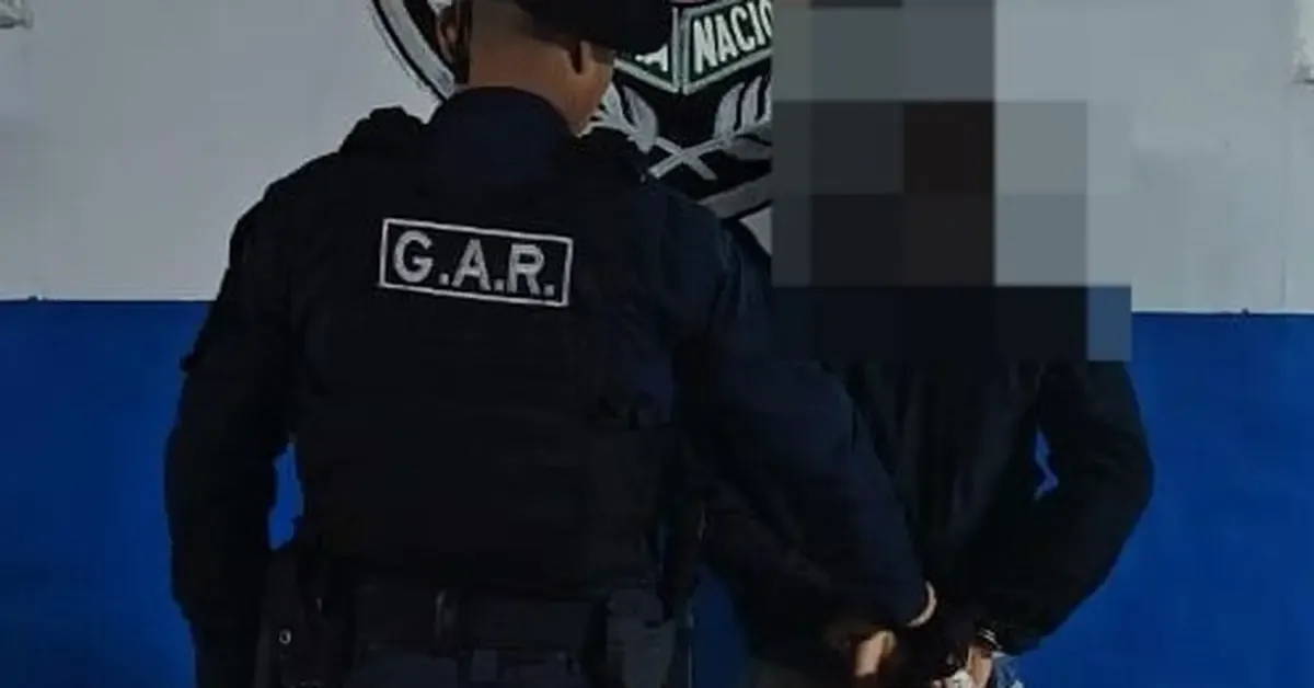 La detención se llevó a cabo durante un patrullaje preventivo en la zona.