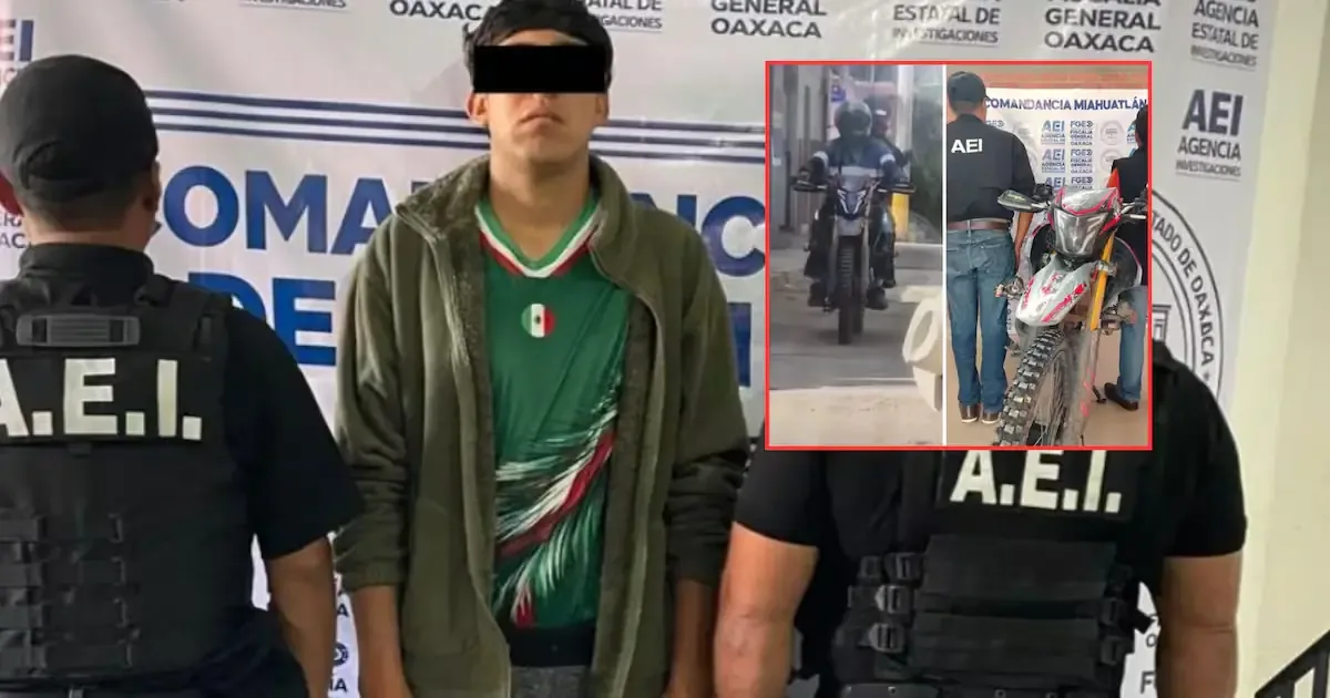 La Fiscalía de Oaxaca asegura la motocicleta usada en el ataque y avanza en la investigación de otros implicados.