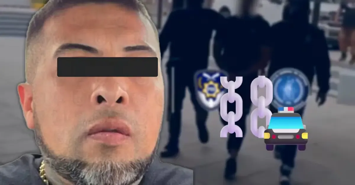 La detención se enmarca en investigaciones por extorsiones en CDMX.