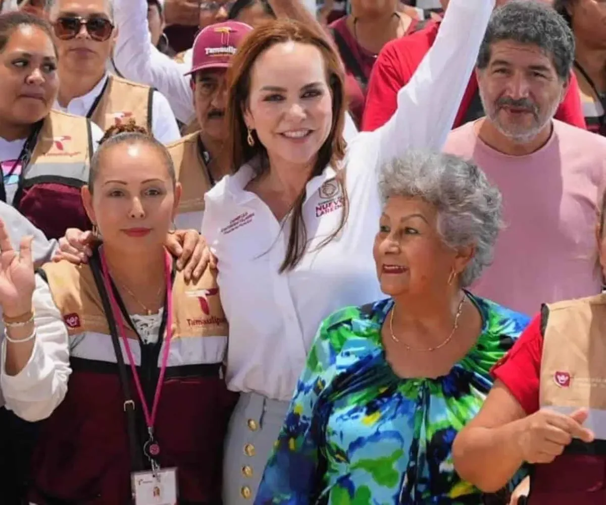 La alcaldesa de Nuevo Laredo ha ganado apoyo popular con inversiones clave en la ciudad.