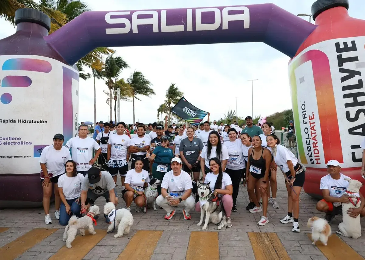 Evento "Corriendo por el Bienestar Animal" apoya a mascotas vulnerables en la ciudad.