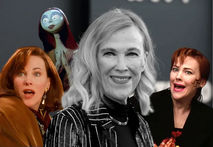 Catherine O’Hara durante una de sus icónicas actuaciones en cine.
