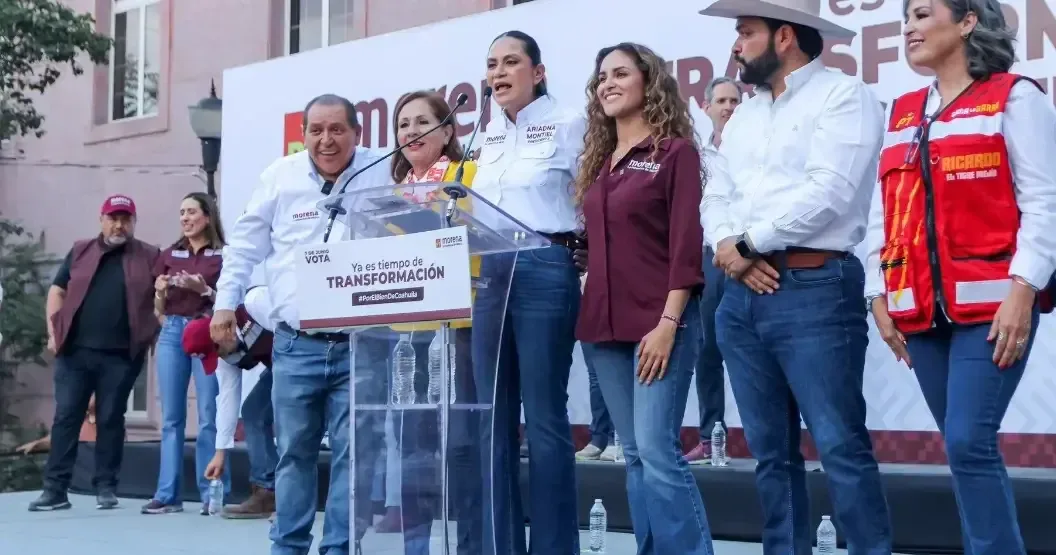 La senadora ha recorrido distritos, pero no apoya a la candidata de Saltillo por una controversia previa.