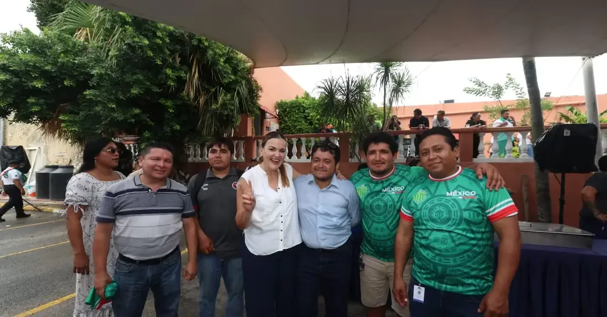 La alcaldesa agradeció el esfuerzo de más de mil 200 trabajadores municipales en la atención de afectaciones por lluvias.