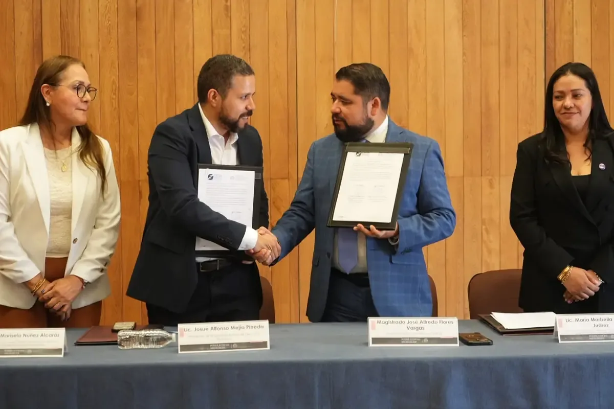 La colaboración busca fortalecer el respeto a los derechos humanos en el sistema de justicia de Michoacán.