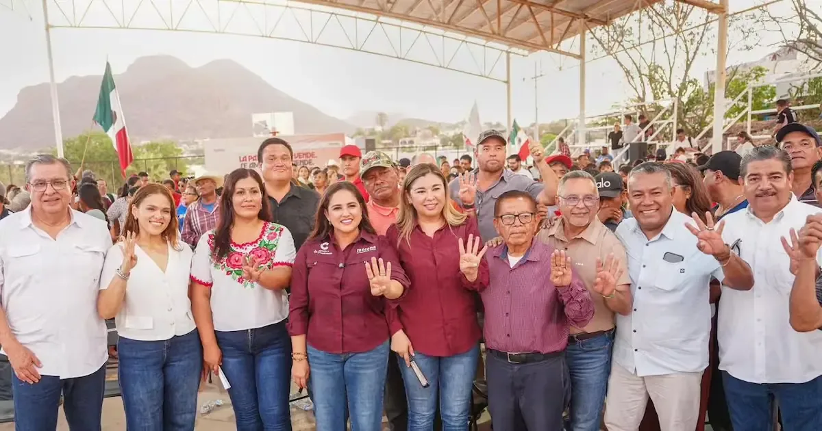 La aspirante a coordinadora estatal promueve la defensa de la soberanía y la unidad del movimiento en Guaymas.