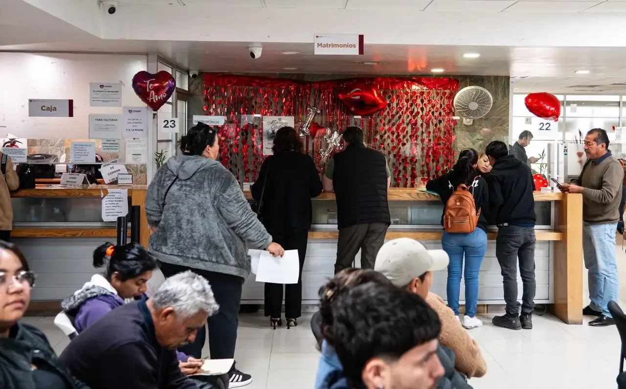 Ceremonia de Matrimonios Colectivos 2026 en el Centro Histórico de Tijuana.