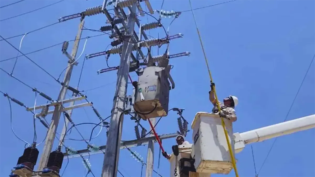 La suspensión del servicio eléctrico permitirá el mantenimiento de la infraestructura en las dos entidades del sur del país.