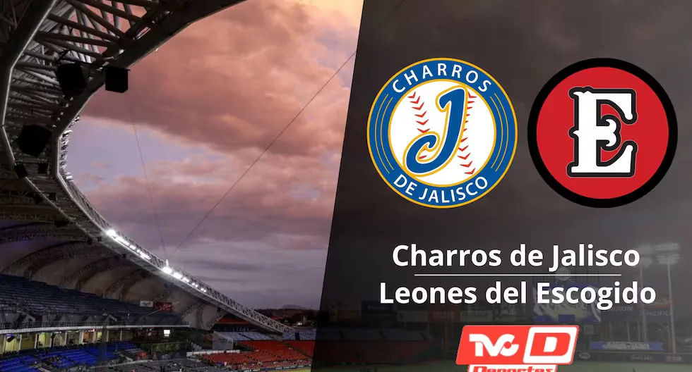 Charros de Jalisco se enfrentan a Leones del Escogido en la Serie del Caribe 2026.