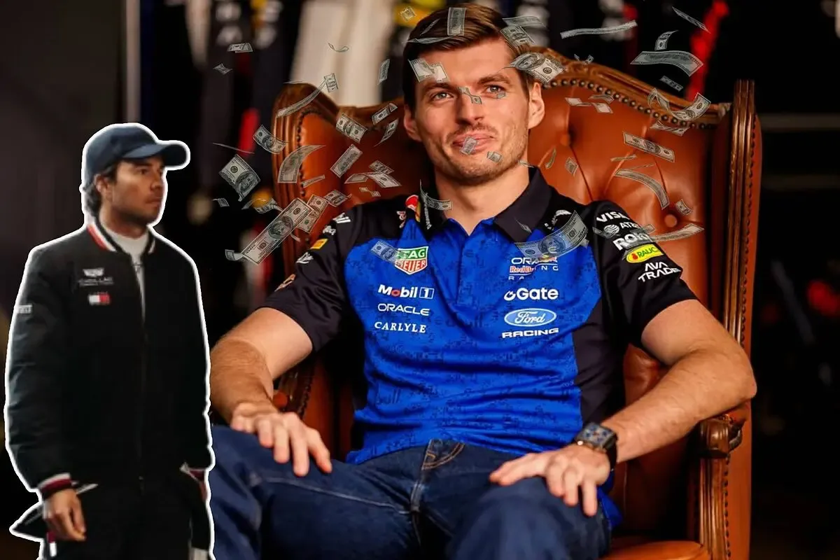 “Checo Pérez compite en la temporada de Fórmula 1 2026 con un contrato de 8 millones.”