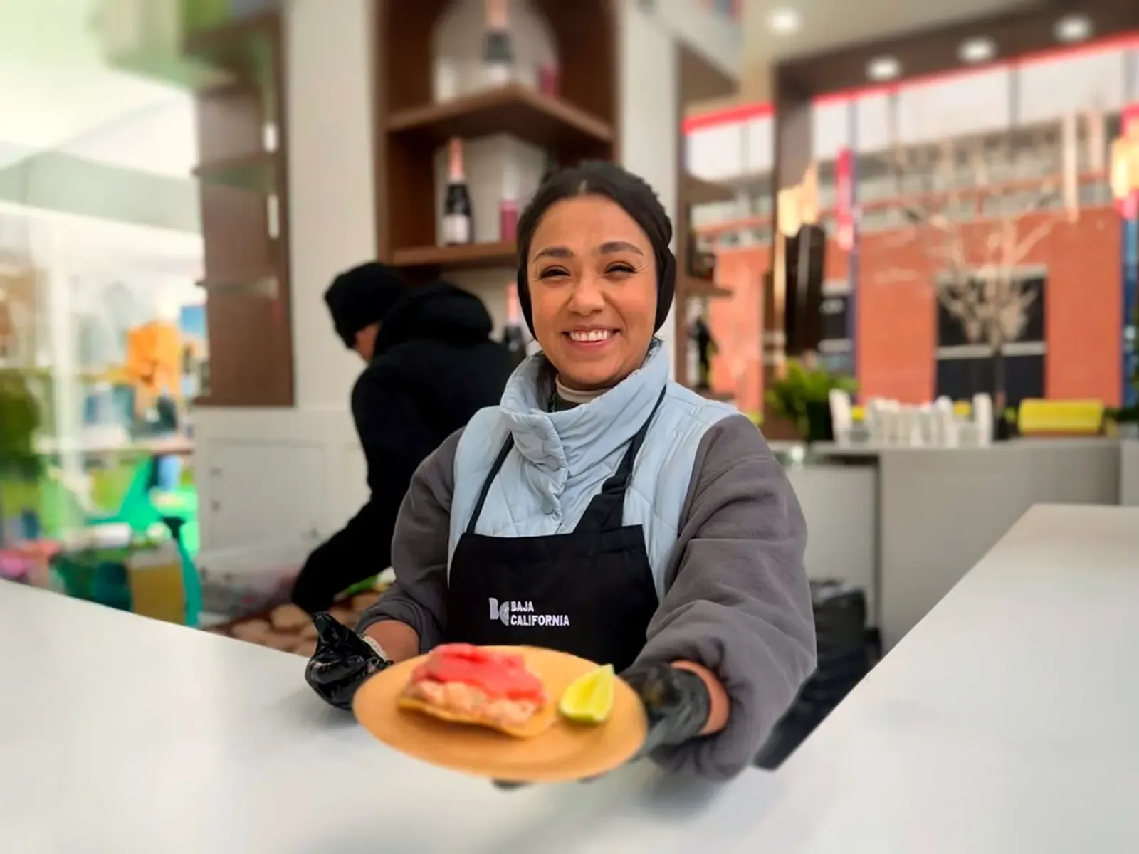 Chef Sheyla Alvarado comparte su propuesta de cocina sostenible en FITUR 2026.