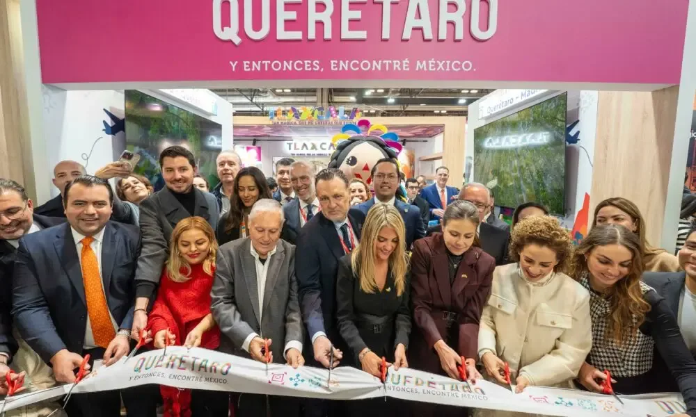 Chepe Guerrero en la inauguración del Pabellón México en FITUR 2026.