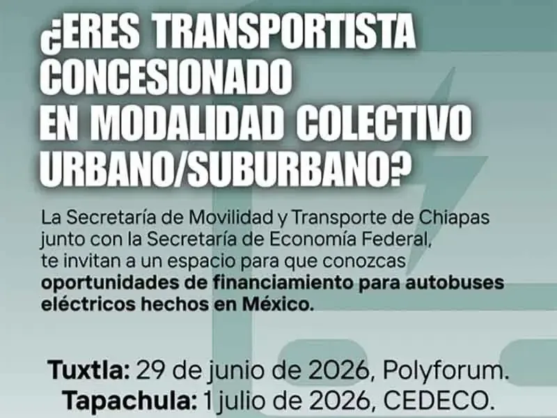 La SMyT y la Secretaría de Economía convocan a transportistas para modernizar el sistema de transporte público en el estado.