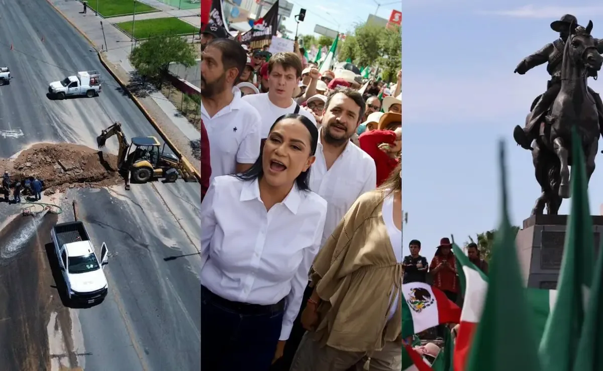 La marcha por la seguridad en Chihuahua marca el inicio de la contienda electoral hacia 2027.