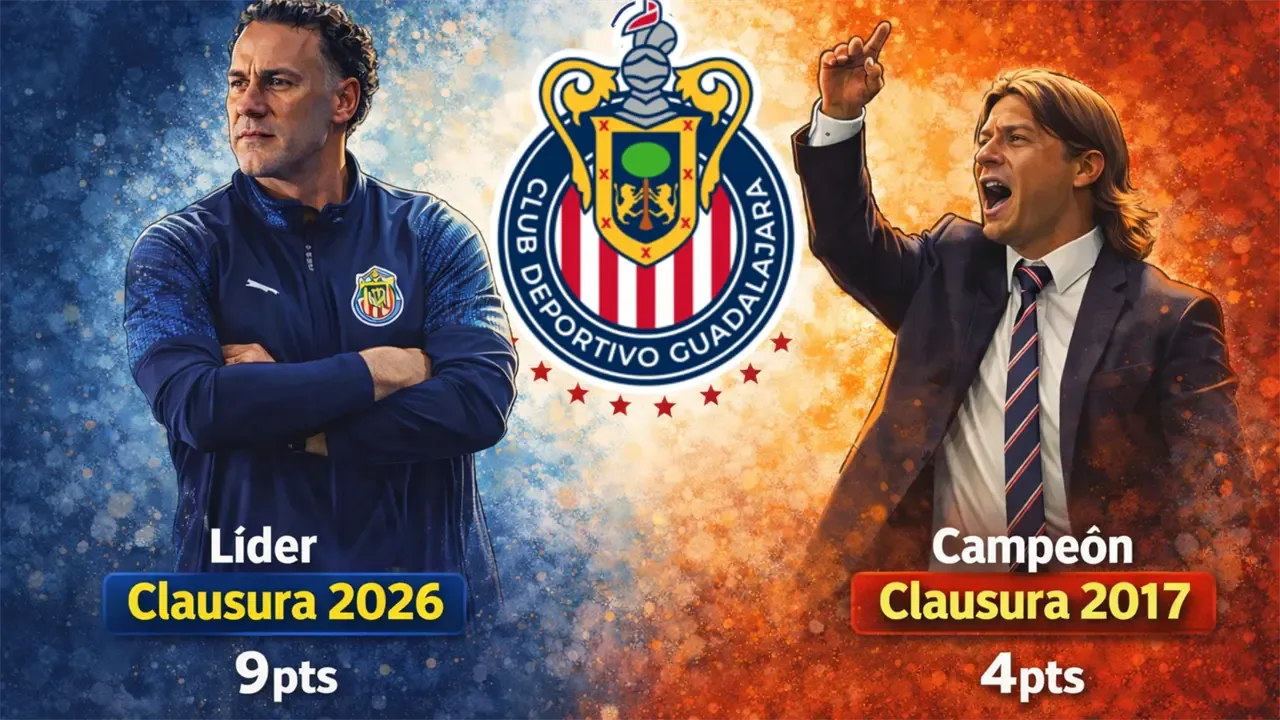 Chivas celebra su tercera victoria consecutiva en el Clausura 2026.