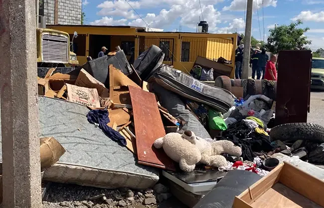 Lluvias torrenciales causan graves daños en Piedras Negras, Monclova y Frontera.