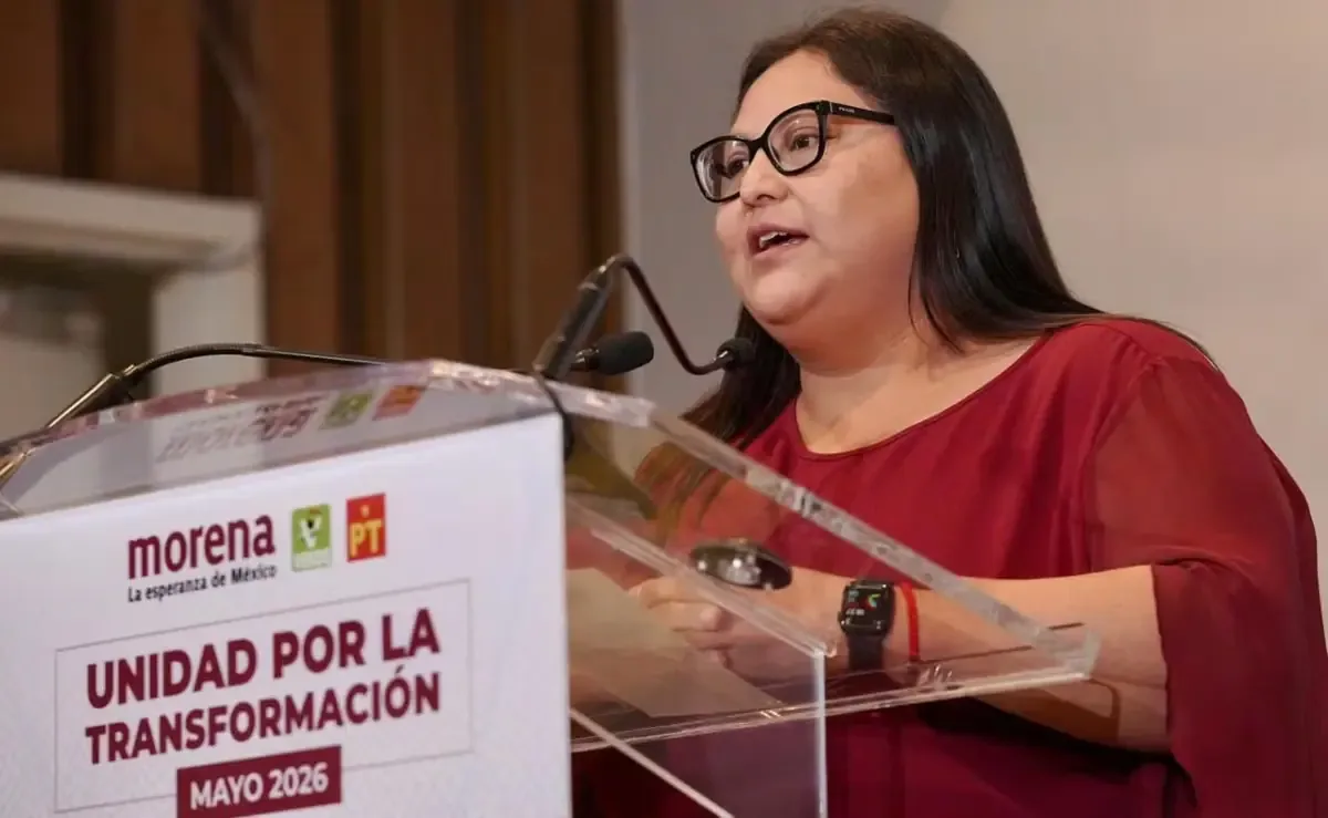 La presidenta de la Comisión Nacional de Elecciones de Morena rechaza acusaciones sobre presiones externas en la candidatura.
