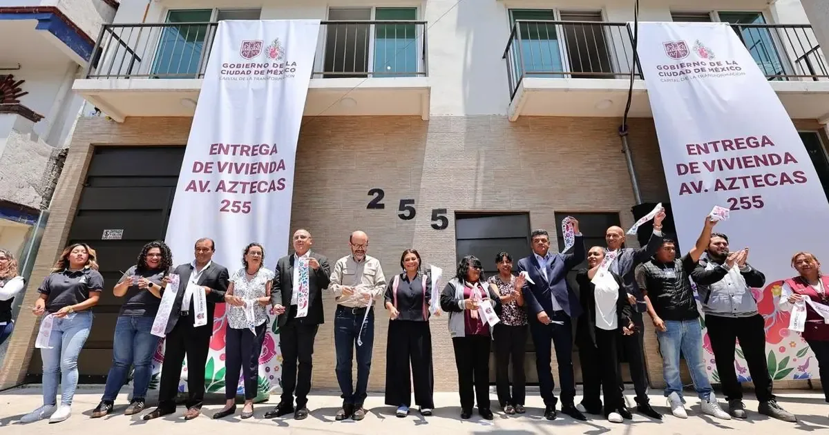 La jefa de Gobierno de la CDMX busca reducir tiempos en la entrega de viviendas para beneficiar a la población.