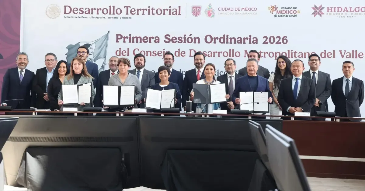 La jefa de Gobierno destaca la importancia económica y social del Valle de México y propone una estrategia de coordinación regional.