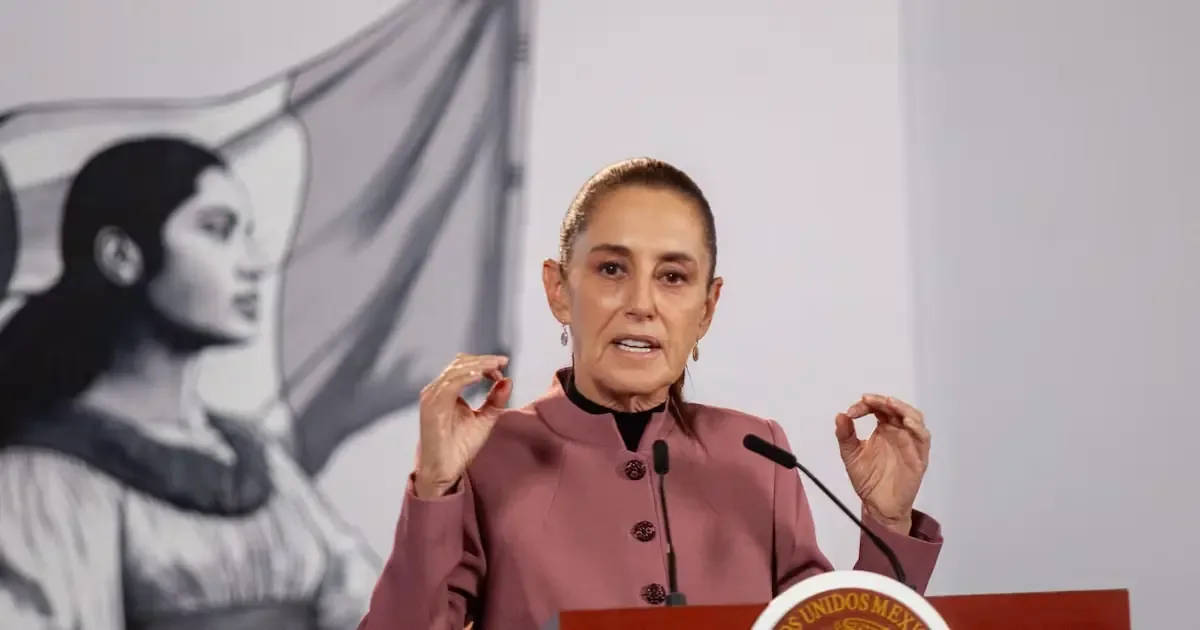 La presidenta destaca casos relevantes de huachicol fiscal durante su conferencia diaria.