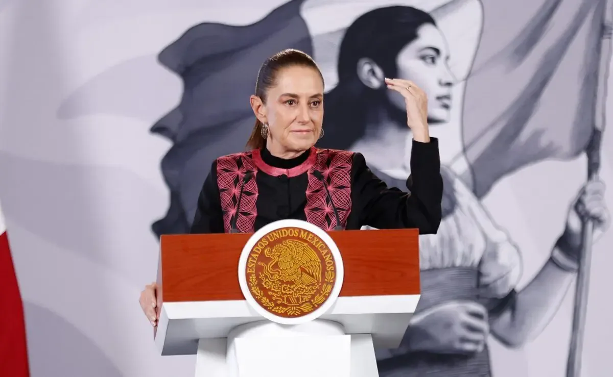 La presidenta destaca el trabajo de la CFE en el restablecimiento eléctrico tras el incidente.