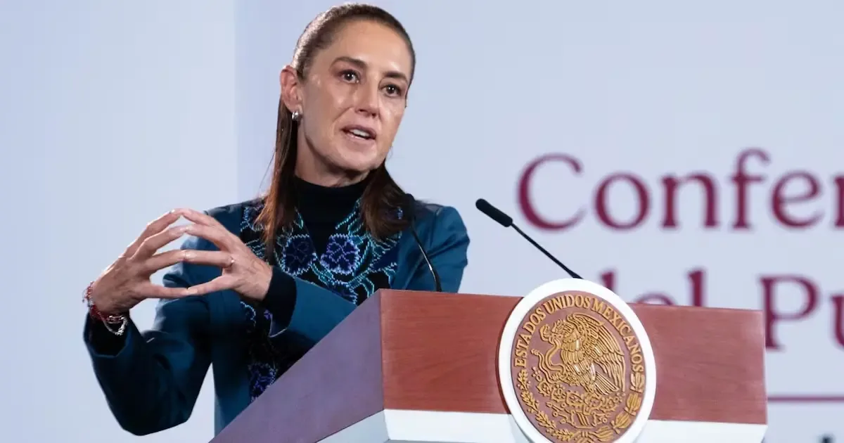 La presidenta abordará los avances en la situación del huracán Polo y la detención en Oaxaca.