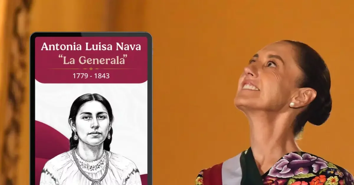 Durante la ceremonia del 15 de septiembre, la presidenta destacó a la heroína de la Independencia de México.